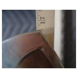 ABSTRACT ART VASE / VINTAGE FRAME