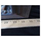 ABSTRACT ART VASE / VINTAGE FRAME