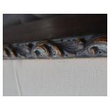 ABSTRACT ART VASE / VINTAGE FRAME