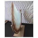 ABSTRACT ART VASE / VINTAGE FRAME