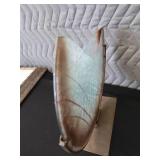 ABSTRACT ART VASE / VINTAGE FRAME