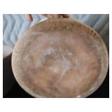 BLUE BAND STONEWARE CROCK / PLUS 1952 NATIONAL GEO MAGS