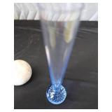 GLASS LIDDED BOX / STONE ORB / DAINTY VASE