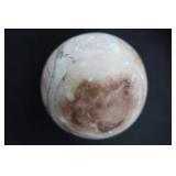 GLASS LIDDED BOX / STONE ORB / DAINTY VASE