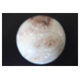 GLASS LIDDED BOX / STONE ORB / DAINTY VASE