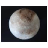 GLASS LIDDED BOX / STONE ORB / DAINTY VASE