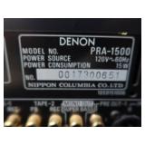 DENON PRECISION COMPONENT / STEREO PRE AMPLIFIER PRA - 1500