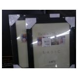 LARGE BLACK FRAMES  NEW