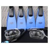 DOUBLE DIVE / SNORKEL LOT