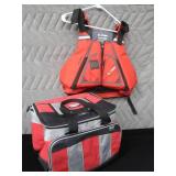 LIFE JACKETS / COOLER