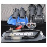 DOUBLE DIVE / SNORKEL LOT.