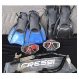 DOUBLE DIVE / SNORKEL LOT.