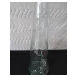 TALL GLASS FLOOR VASE