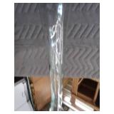 TALL GLASS FLOOR VASE