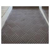 2 RUBBER BACKED RUGS