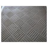 2 RUBBER BACKED RUGS