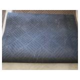 2 RUBBER BACKED RUGS
