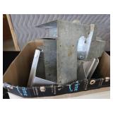 ROLLING METAL TABLE AND ODDS AND ENDS