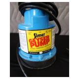 SIMER GEYSER SUMP PUMP