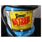 SIMER GEYSER SUMP PUMP