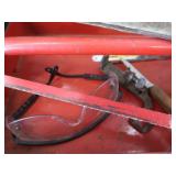 METAL TOOL BOX STUFFED FULL