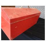 METAL TOOL BOX STUFFED FULL