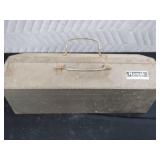 VINTAGE HOMAK METAL TOOL BOX / ELECTRICAL LG LOT
