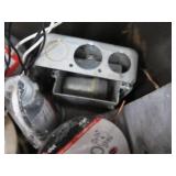 VINTAGE HOMAK METAL TOOL BOX / ELECTRICAL LG LOT