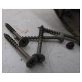 OVER 33LBS OF NAILS AND SCREWS NEW