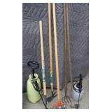 GARDEN TOOLS AND SPRAYERS