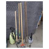 GARDEN TOOLS AND SPRAYERS