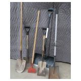 SHOVELS AND MORE SHOVELS AND A PICK