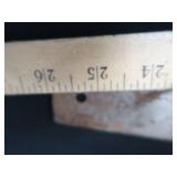 4 VINTAGE WOOD HAND SAWS