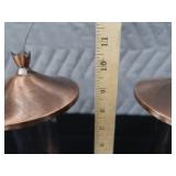 2 PERKY PET HUMMINGBIRD FEEDERS