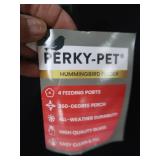 2 PERKY PET HUMMINGBIRD FEEDERS