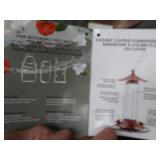 2 PERKY PET HUMMINGBIRD FEEDERS