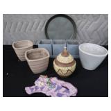 FLOWER POT LOT / MINI FIRE POT