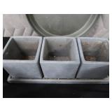 FLOWER POT LOT / MINI FIRE POT