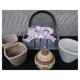 FLOWER POT LOT / MINI FIRE POT