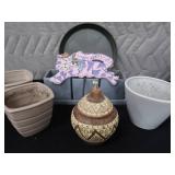 FLOWER POT LOT / MINI FIRE POT