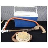 VINTAGE VIKING JR COOLER / BOW SAW / PLUS