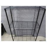 BLACK NSF  METAL SHELF