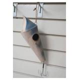 Metal Novelty Fishing Lure Bird House.