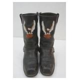 Harley Davidson Leather Riding Boots. Men