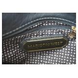 Madison West Leather Purse-Black