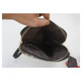 Madison West Leather Purse-Black