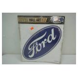 Ford & Mustang Removable Peel & Stick Wall Art-Set of 3 NEW