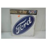 Ford & Mustang Removable Peel & Stick Wall Art-Set of 3 NEW