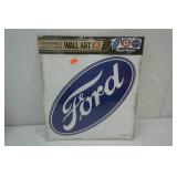 Ford & Mustang Removable Peel & Stick Wall Art-Set of 3 NEW