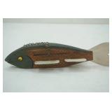 Vintage Handcrafted Wooden Novelty Fishing Lure